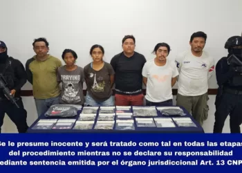 Seis narcomenudistas detenidos en Cozumel