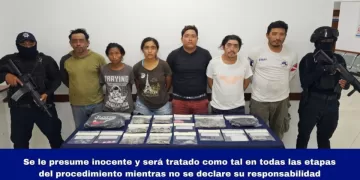 Seis narcomenudistas detenidos en Cozumel