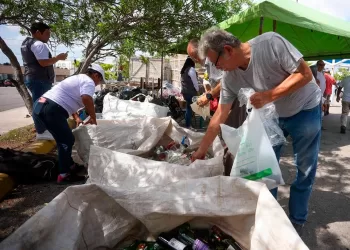 Jornada de acopio de residuos reciclables en 7 puntos de Cancún
