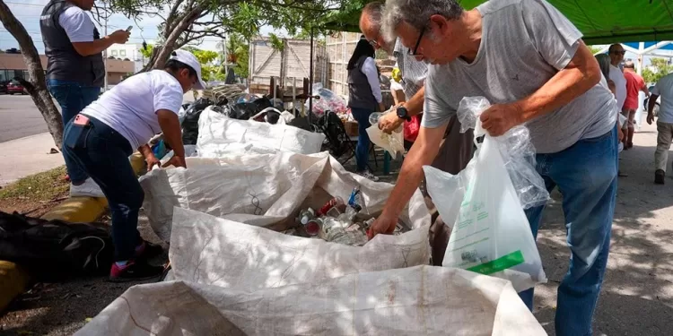 Jornada de acopio de residuos reciclables en 7 puntos de Cancún