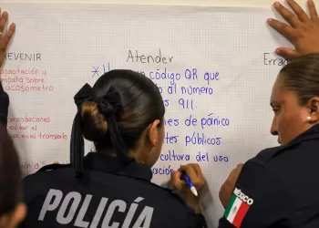 Capacitan a personal del GEAVIG para atender el tema del acoso sexual en el transporte público