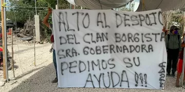 Vecinos de colonia irregular en Tulum se preparan contra desalojo