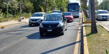 Liberan los carriles de acceso a la zona hotelera de Cancún