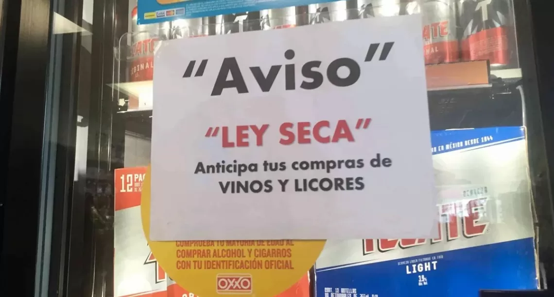 Decretan suspensión temporal de venta de alcohol durante jornada electoral en Quintana Roo