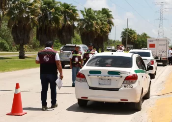 Imoveqroo refuerza la seguridad en unidades de transporte público en Quintana Roo