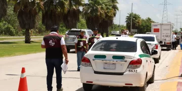 Imoveqroo refuerza la seguridad en unidades de transporte público en Quintana Roo