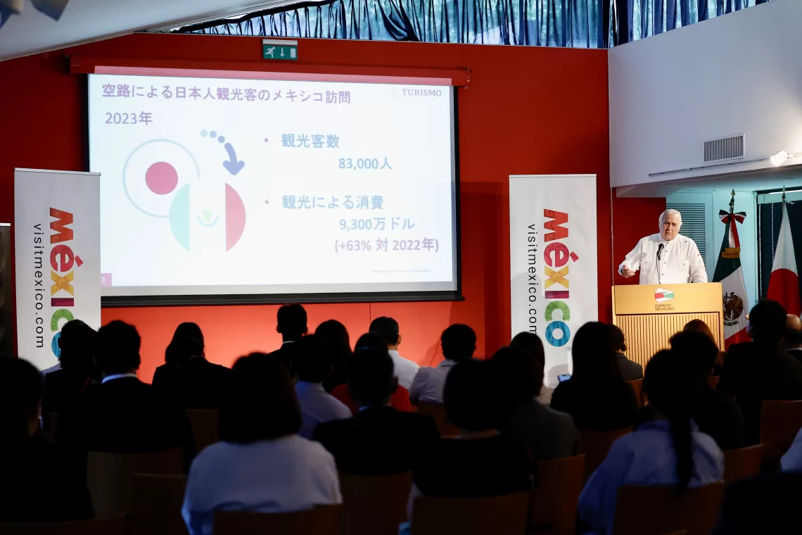 Muestran interés en Japón por los productos turísticos de México