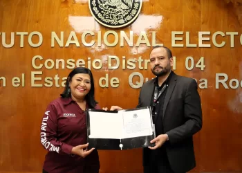 INE en Quintana Roo entrega constancias de las 4 diputaciones federales