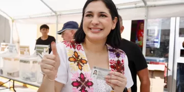 Estefanía Mercado, legitimada con más de 28 mil votos y el reconteo del 70% de los sufragios