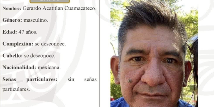 Desaparece en Tulum un hombre de 47 años