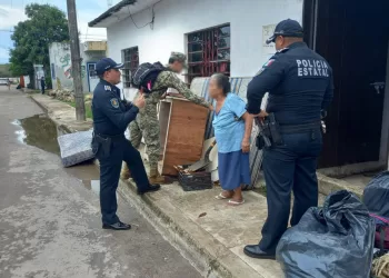 SSC fortalece el apoyo a personas afectadas por lluvias en Chetumal