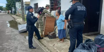 SSC fortalece el apoyo a personas afectadas por lluvias en Chetumal