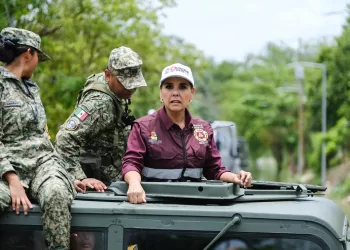 Mara Lezama agradece a la Semar y Sedena su invaluable apoyo