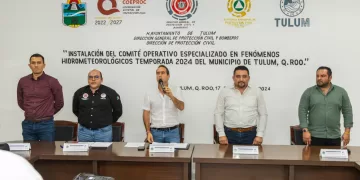 Tulum ya tiene Comité Especializado en Fenómenos Hidrometeorológicos