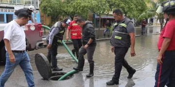 Mantienen acciones preventivas en Cancún ante constantes lluvias