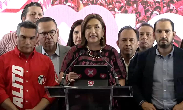 Xóchitl reconoce triunfo de Claudia Sheinbaum y le pide que resuelva los problemas de México