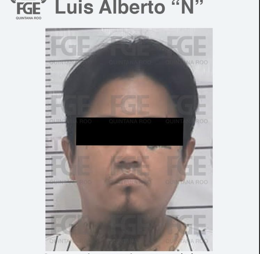 Captura FGE a sujeto por feminicidio en grado de tentativa en Cancún