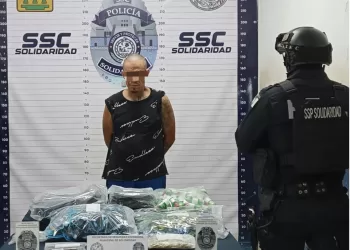 Detenido narcomenudista con cerca de 200 dosis de drogas