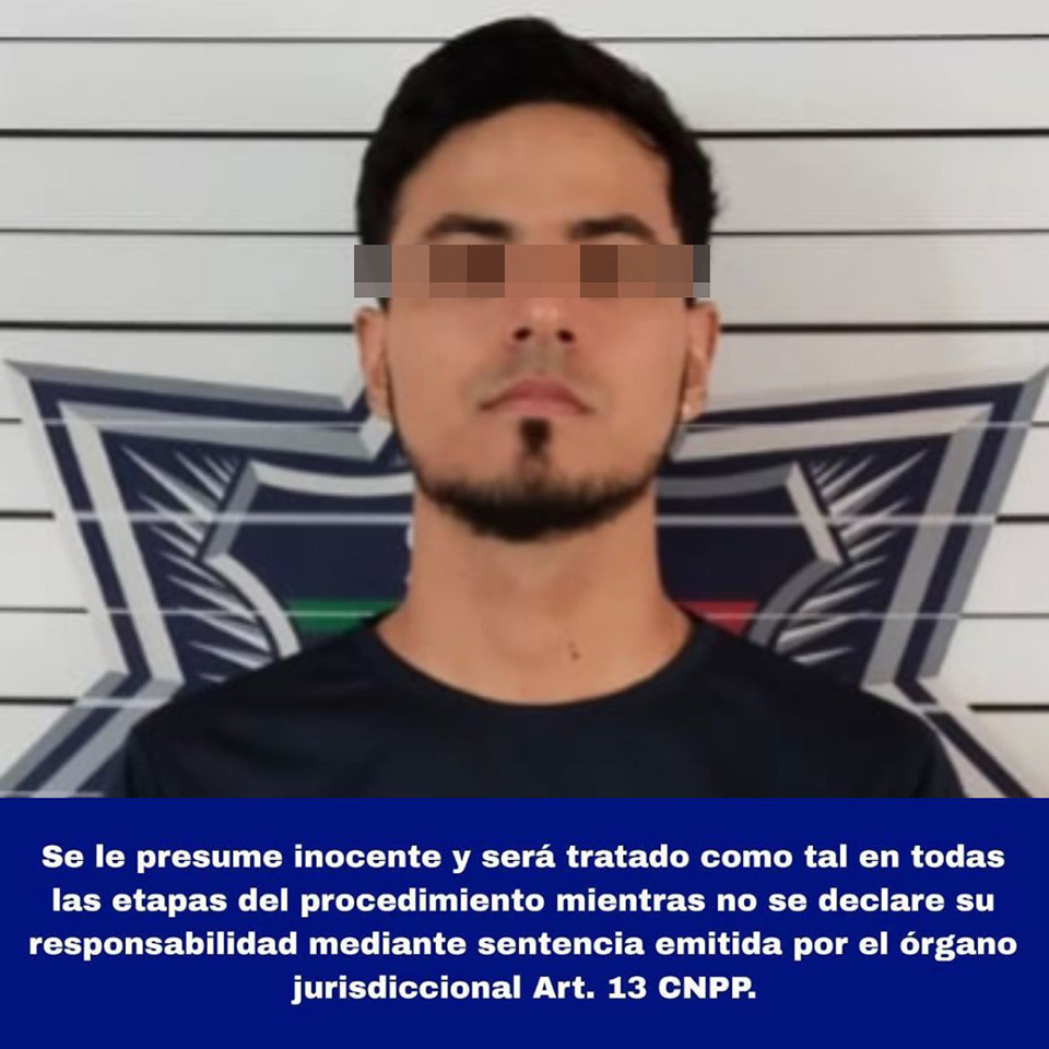 Detienen en Cancún a colombiano que circulaba en moto robada