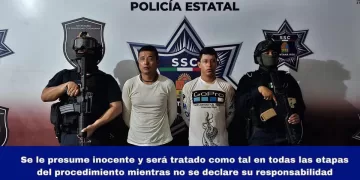 Detenidos en Cancún dos presuntos narcomenudistas