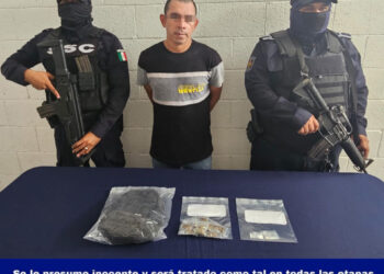 Detenido en Cozumel un presunto implicado en delitos contra la salud