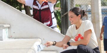 Garantiza Ana Paty espacios deportivos en óptimo estado