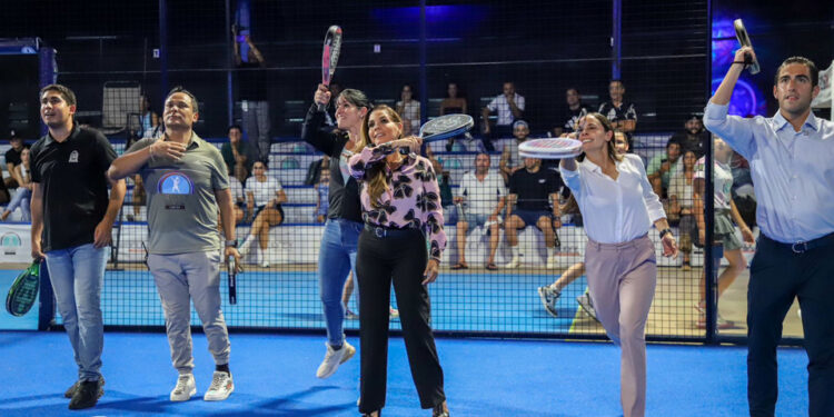 Inaugura Mara Lezama Torneo de Pádel “Alianza Desafío Tour”