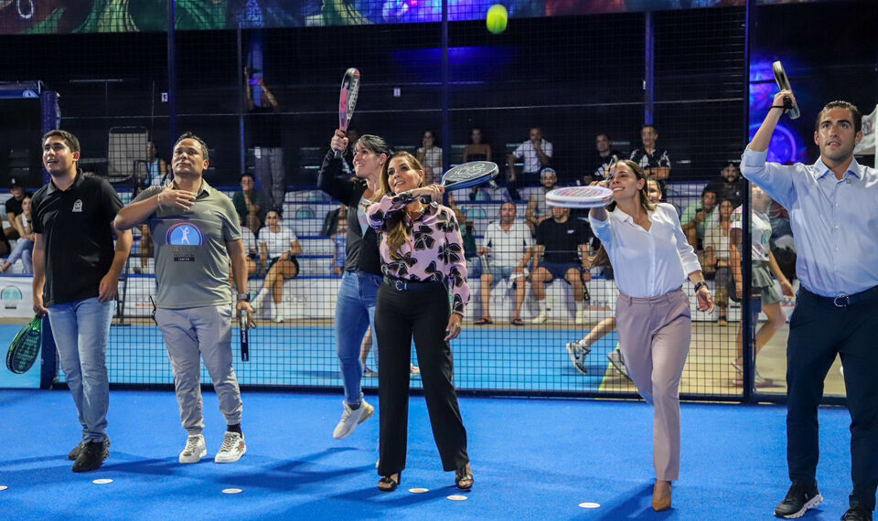 Inaugura Mara Lezama Torneo de Pádel “Alianza Desafío Tour”