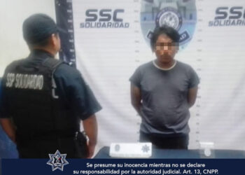 Sujeto sorprendido por policías cuando golpeaba a una mujer