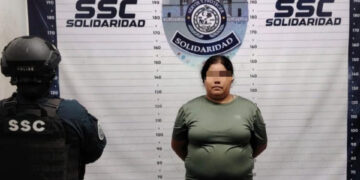 Detienen en Playa a Thalía “N”con diversas drogas