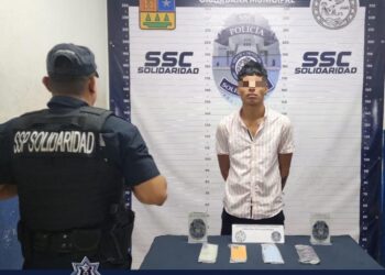 Detenido en Playa por trata de personas con menor de edad