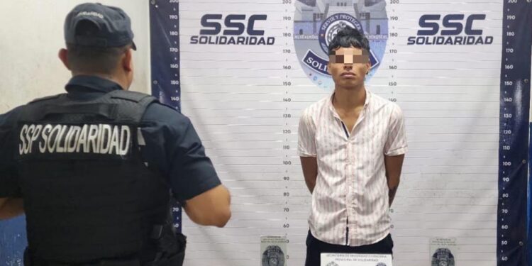 Detenido en Playa por trata de personas con menor de edad