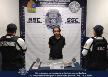 Detienen en Playa a un sujeto con drogas