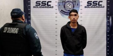 Capturan a asaltante de comercio en Playa del Carmen
