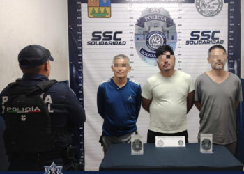 En rápida movilización rescatan a una mujer secuestrada y detienen a tres individuos