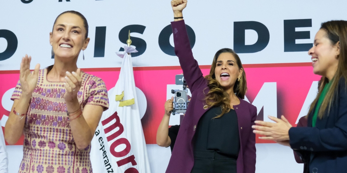 Mara refrenda su compromiso con la transformación en el Congreso Nacional de MORENA