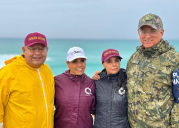Sin afectaciones mayores en Cancún después del paso del huracán “Helene”