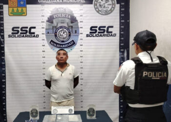Presunto narcomenudista cae en Playa del Carmen