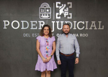 Firman convenio de colaboración los Poderes judiciales de QRoo y Oaxaca