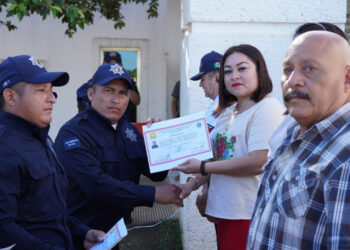 Agentes de José María Morelos concluyen curso de capacitación
