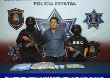 Sorprendido cuando entregaba droga en Cancún, llevaba cerca de 200 dosis