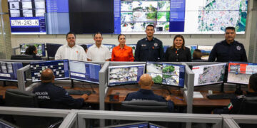 Refuerza Ana Paty al C-2 con equipo tecnológico para la seguridad en Cancún