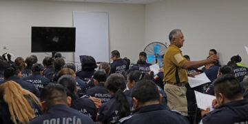 Agentes se capacitan en manejo de manifestaciones con perspectiva de género