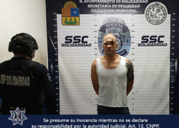 Canadiense detenido con machete en mano, acusado de ataque sexual