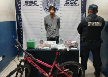 Detenido por robo a comercio en Playa