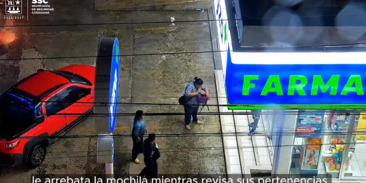 Policía captura a presunto ladrón gracias a denuncia ciudadana y videovigilancia del C5 