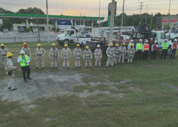 CFE realiza tareas de mantenimiento para garantizar el servicio en comunidades del Sur