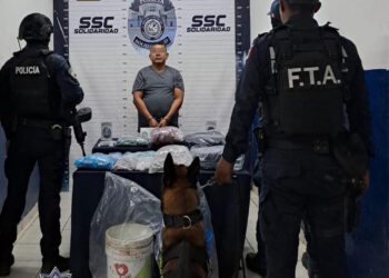 Detenido en Playa con 3 mil dosis de drogas