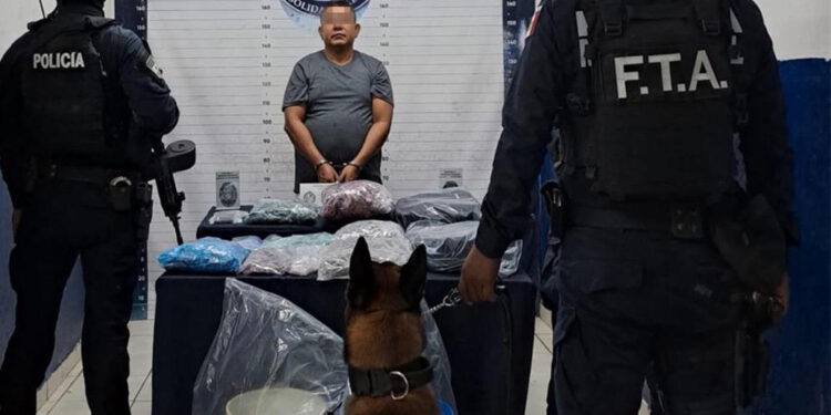 Detenido en Playa con 3 mil dosis de drogas