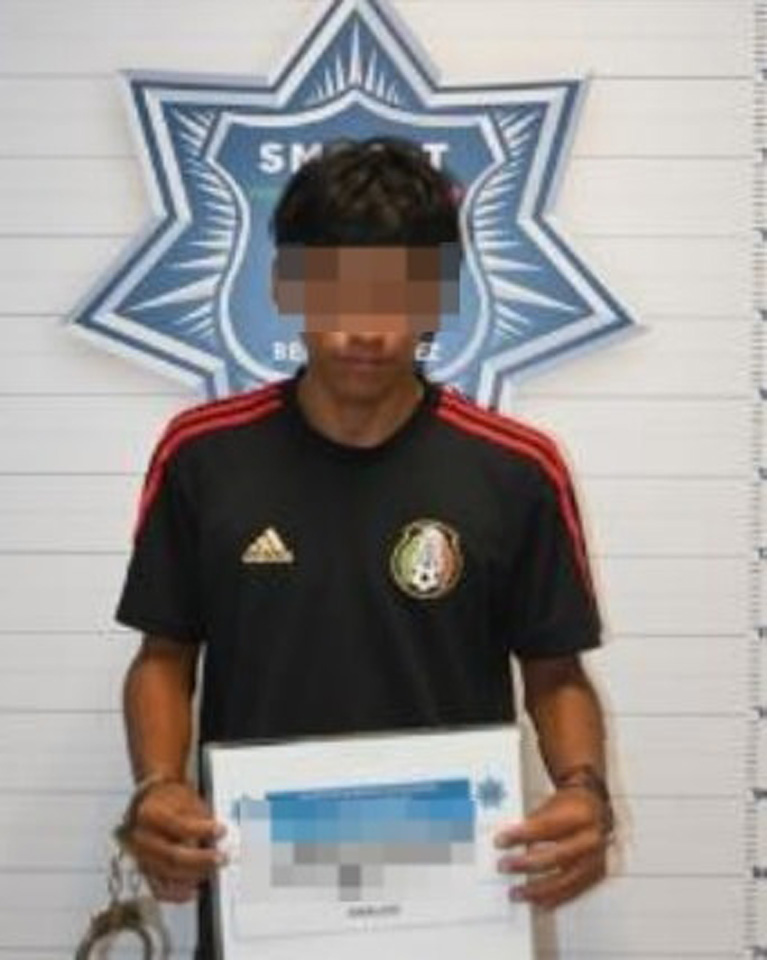 Detienen a sujeto con motocicleta robada en Cancún